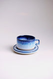 Midnight Blue Cappuccino Cup Set