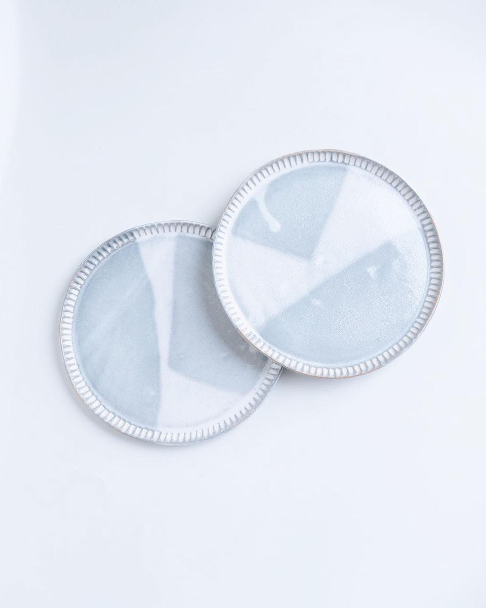 Titanium Carved Medium Plate AL Ceramics