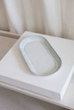 Titanium Rounded Carved Platter