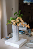 Titanium Tall Carved Vase