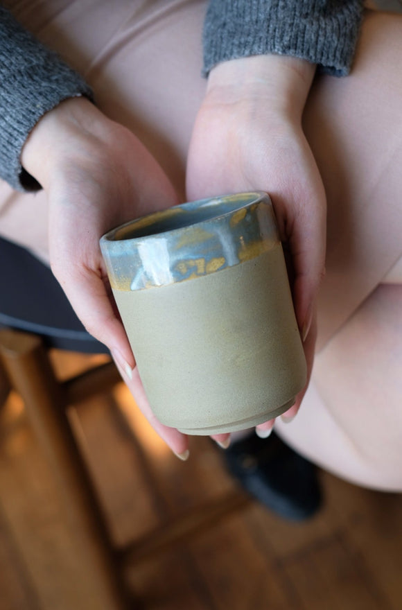Titanium Half Glazed Cup