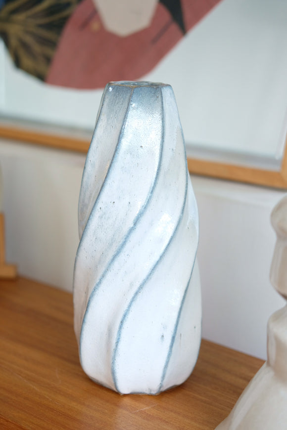 Titanium Wavy Vase