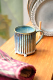 Icicle Tall Carved Mug