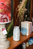 Titanium Scallop Carved Vase