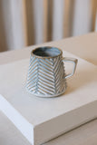 Titanium Fishtail Carved Mug