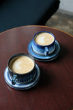 Midnight Blue Cappuccino Cup Set