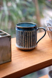 Icicle Tall Carved Mug