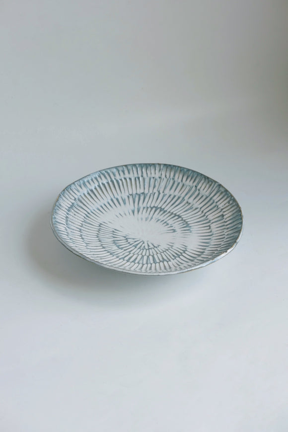 Titanium Carved Medium Dish