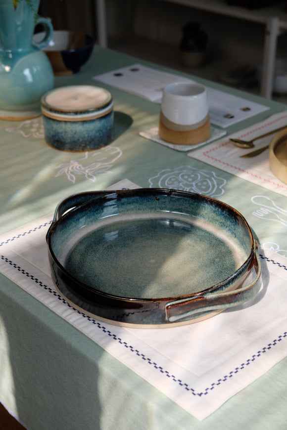 Icicle Rounded Baking Dish