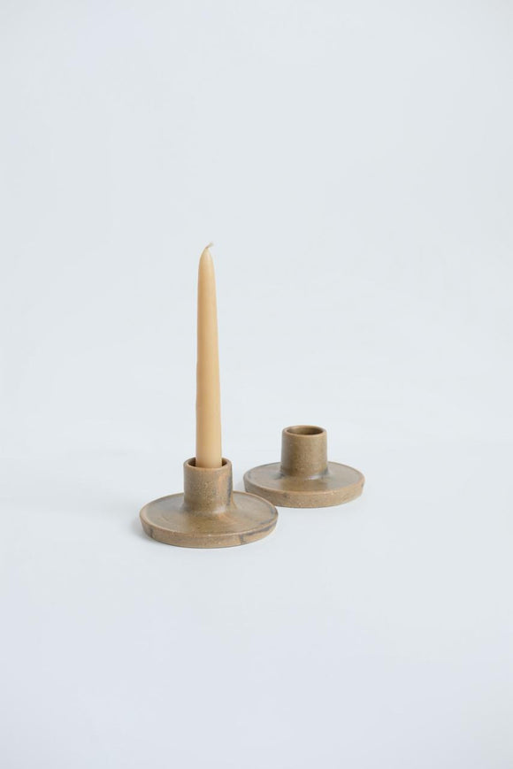 Black Jade Candle Holder