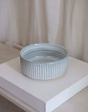 Titanium Carved Shallow Bowl
