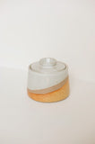 Baby Jar with Lid in Sandstone