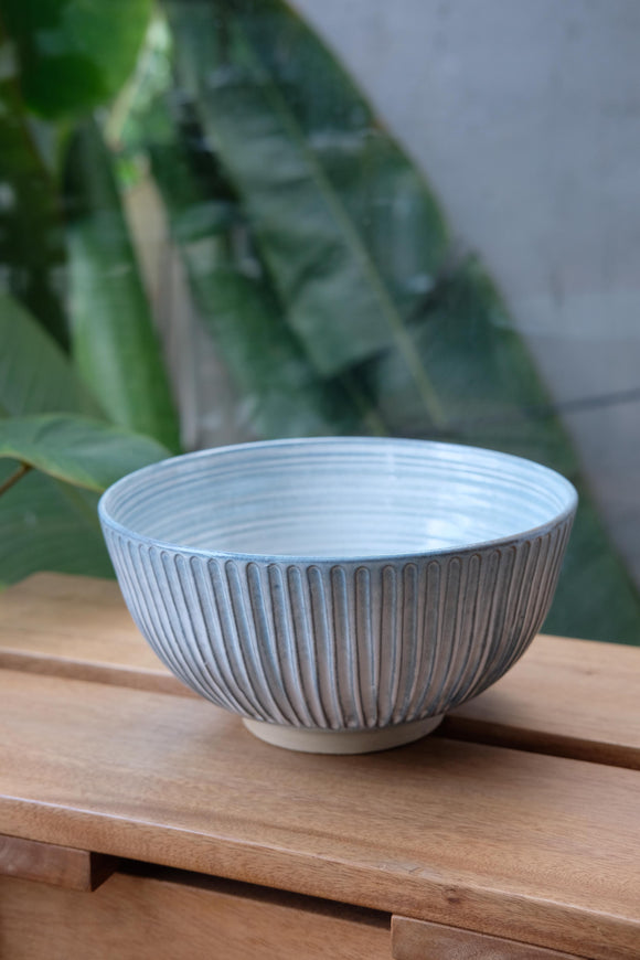 Titanium Carved Large Bowl