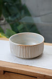 Titanium Carved Shallow Bowl