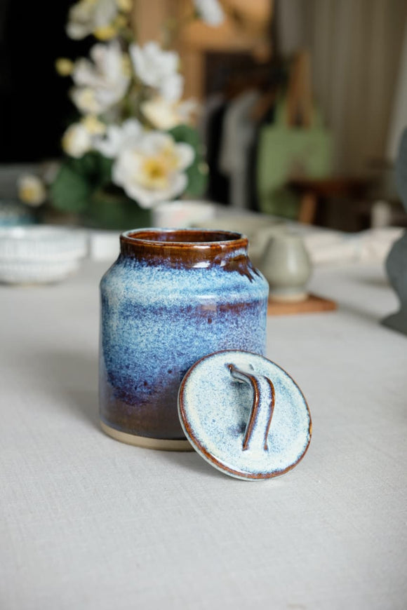 Icicle Sugar Jar