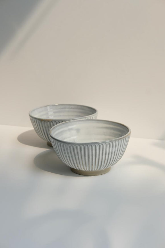 Titanium Carved Medium Bowl