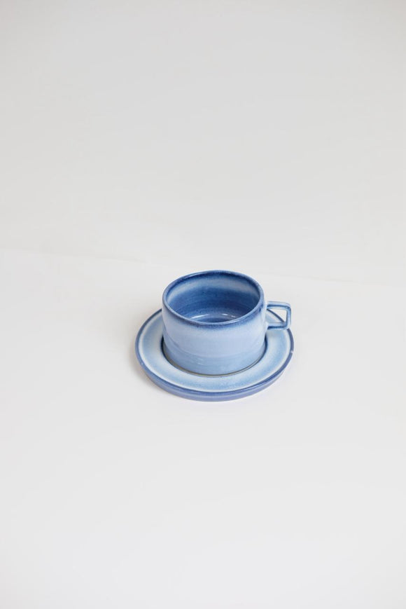 Midnight Blue Cappuccino Cup Set