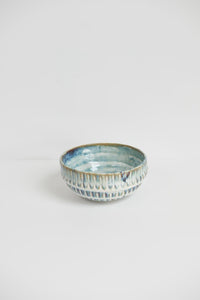 Icicle Triple-Stack Carved Small Bowl