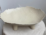 Organic Fruit Large Plate Beige