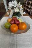 Organic Fruit Large Plate Beige