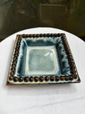 Icicle Pearl-Adorned Small Square Plate