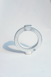 Titanium Large Ring Vase