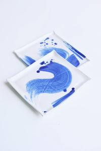 Cobalt Blue Stroke Tray