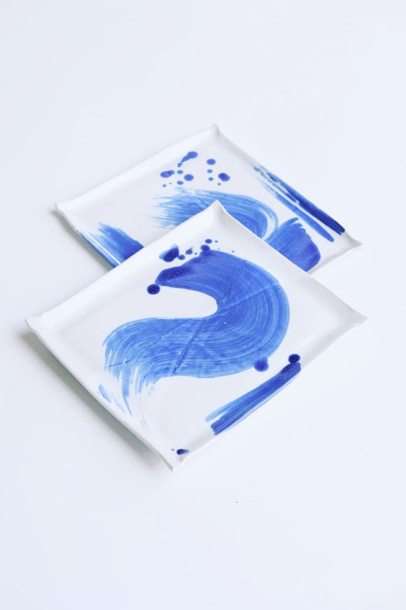 Cobalt Blue Stroke Tray