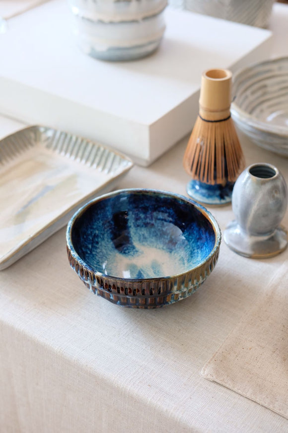 Icicle Triple-Stack Carved Small Bowl