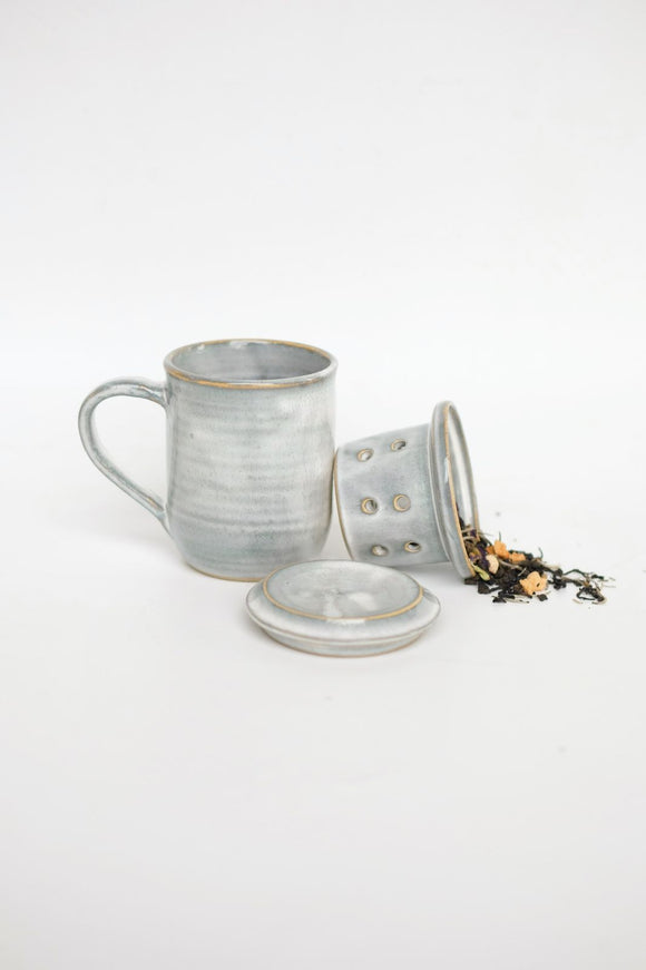 Titanium Tea Mug with Strainer
