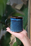 Icicle Tall Carved Mug
