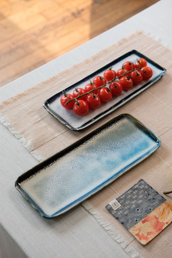 Icicle Long Rectangular Platter