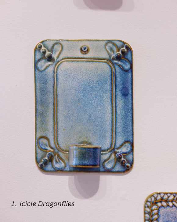 The Light within the Frame - Wall Candle Holder by Wahyu Fitria (Large)