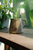 Black Jade Fishtail Carving Mug