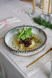 Icicle Pearl-Adorned Plate
