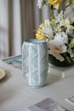 Titanium Scallop Carved Vase
