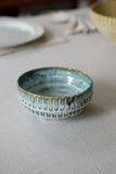 Icicle Triple-Stack Carved Small Bowl