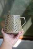 Black Jade Fishtail Carving Mug