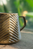 Black Jade Fishtail Carving Mug