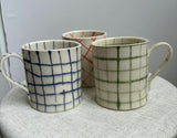 Gingham Mug