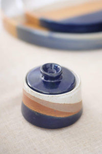 Baby Jar with Lid in Moonstone