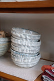 Titanium Triple-Stack Carved Small Bowl