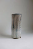 Titanium Tall Carved Vase