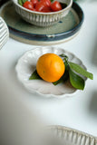 White Extra Small Petal Plate