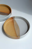 Sandstone Motif Rimmed Plate