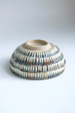 Icicle Triple-Stack Carved Small Bowl
